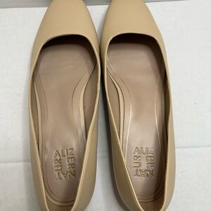 Naturalizer chelsea ballet flat with square toe Leather size 10 women. New
